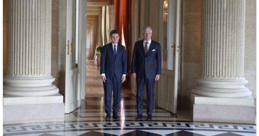 video nicusor dan primit de regele belgiei la laeken presedintele i a multumit suveranului pentru contributia la grupul nato de la cincu 69bd9c0bec633