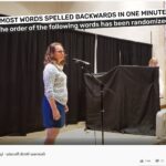 video record mondial a reusit sa rosteasca invers 56 de cuvinte intr un minut 69c80644be194