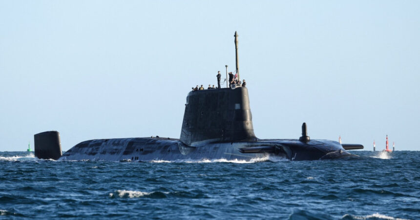 video regatul unit a trimis un submarin nuclear in marea arabiei poate lansa atacuri asupra iranului cu rachete tomahawk 69c00c802288a