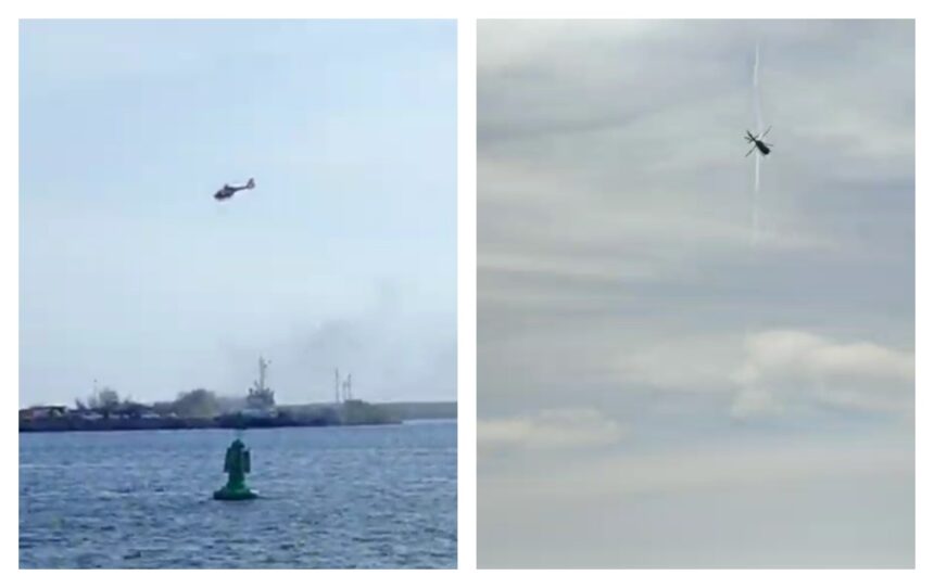 videofoto interventie de amploare un remorcher s a scufundat in portul midia ar exista persoane decedate 69ba64a7c4fee