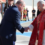 videofoto papa leon al xiv lea la monaco intampinat de printul albert si printesa charlene va oficia liturghia pentru 15 000 de persoane 69c7afc83846c