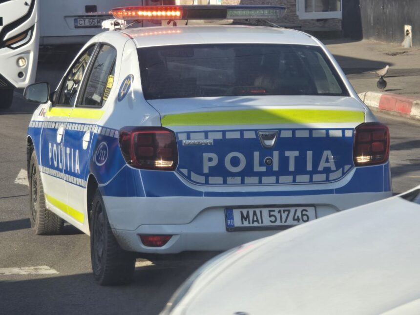 a lovit o femeie si a fugit sofer depistat la scurt timp de politisti in zona tomis iii 69d106545475b