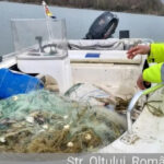 comisarii garzii de mediu au scos peste 6 kilometri de plase ilegale si sute de kilograme de peste braconat din ape 69d3fd629c98f