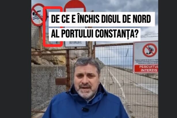 constanta taiata de la mare digul de nord inchis cu gard si sarma ghimpata negoi usr cere redeschiderea video 69eb880a88c0e
