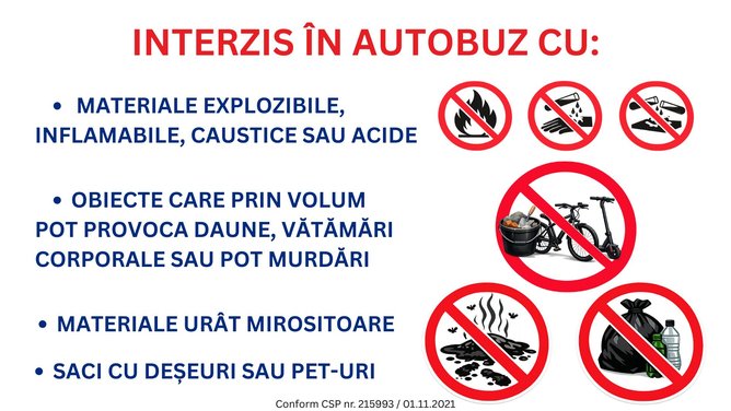 ct bus constanta acces interzis in autobuze cu deseuri sticle goale biciclete si trotinete 69de90d6245e4