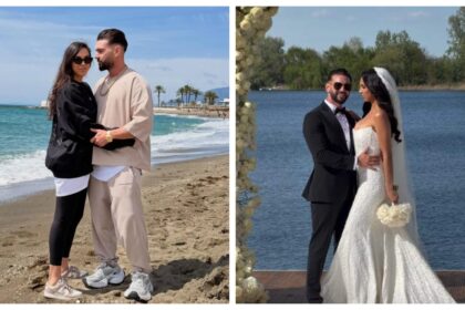 cum a aratat cea de a doua rochie de mireasa a sotiei lui dorian popa andreea i a surprins pe invitati in ziua cea mare 69ec75cfaf5fc