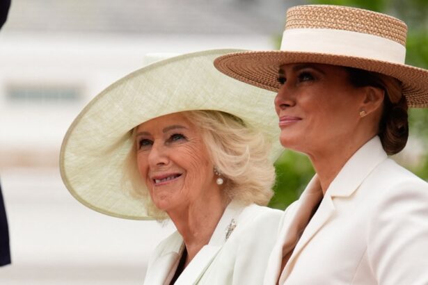 cum au aparut regina camilla si melania trump la casa alba si au asortat tinutele doua zile la rand 69f306641dbb7