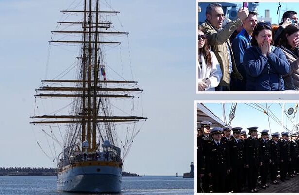 destinatia america nava scoala mircea a plecat astazi intr un mars international de instructie spre sua 69e0e90cbe342