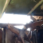 exclusiv video proprietara casei din galati dupa ce o drona cu explozibil a cazut in curte am avut un soc am scapat cu viata 69ecc780abd1a