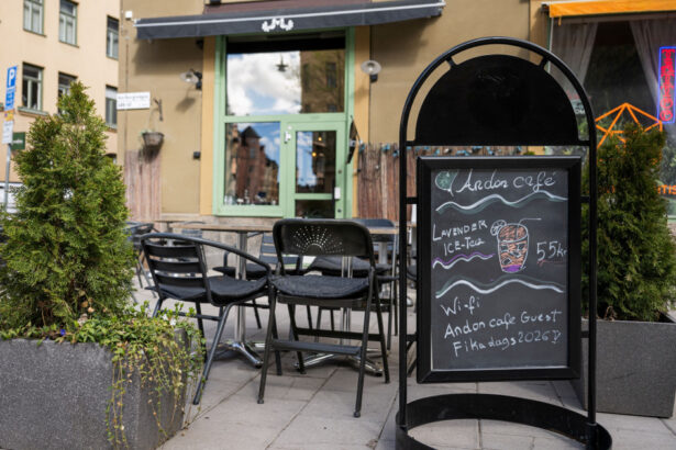 galerie foto prima cafenea condusa de inteligenta artificiala a fost deschisa la stockholm ce poate face mona 69f1b9024e016