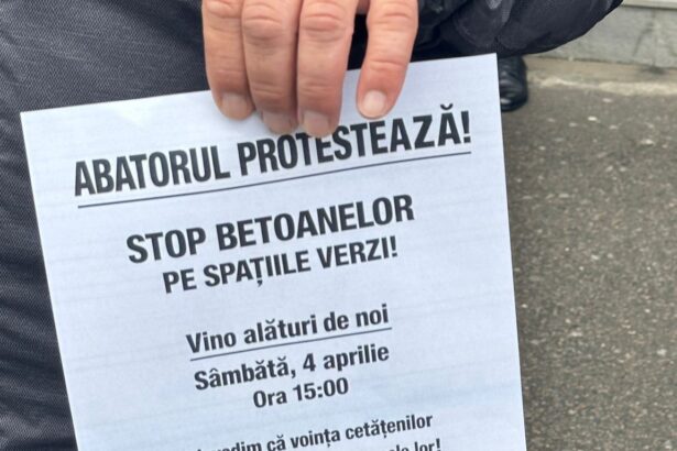 galerie foto protest in cartierul abator locuitorii contesta proiectul cambela prod 69d10b00efa00
