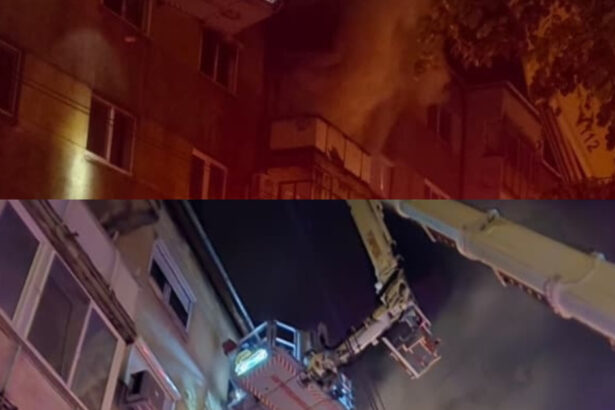 incendiu puternic intr un bloc din oradea noua persoane evacuate trei la spital 69ee0e2816f1a