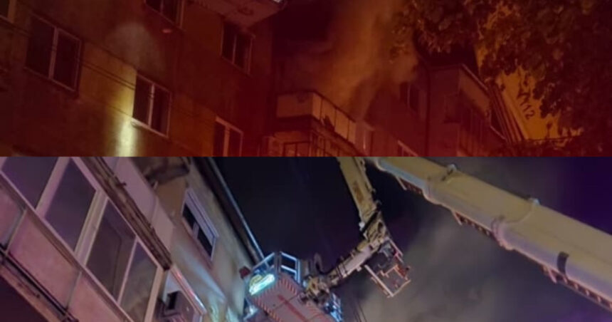 incendiu puternic intr un bloc din oradea noua persoane evacuate trei la spital 69ee0e2816f1a