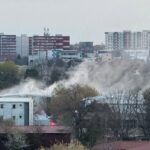 incendiu violent la un bloc din cartierul henri coanda a fost activat planul rosu de interventie 69de706e774f0