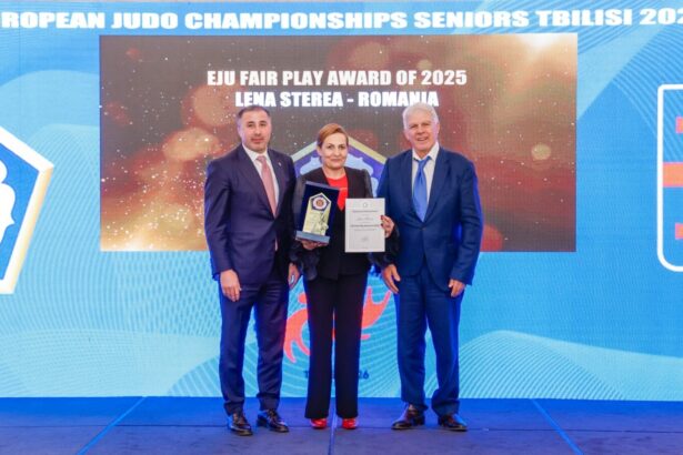 judoka de la cs pantheon constanta lena sterea premiata la cel mai inalt nivel 69e5e669a101b