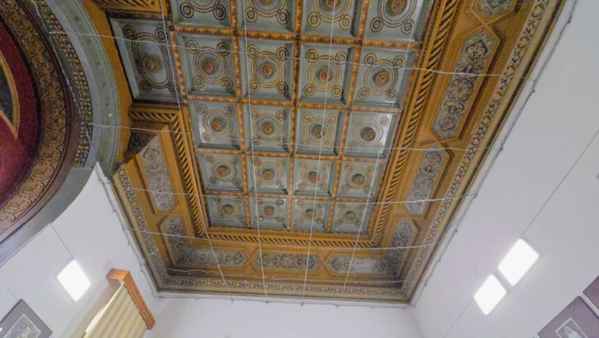 muzeul de arta populara din constanta intre istorie si arta povestea plafonului pictat in stil bizantin 69f3bdf1124cc