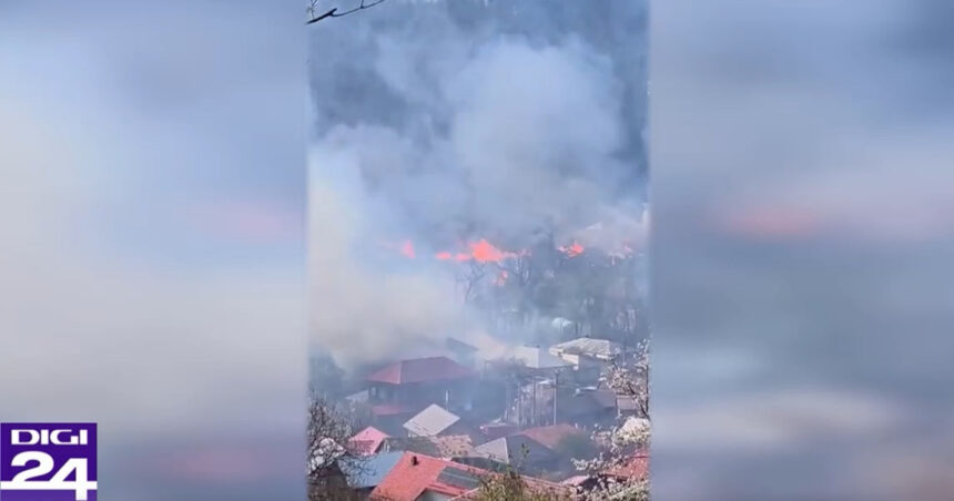 news alert incendiu intr un sat din vrancea ard 11 case si flacarile risca sa se extinda 69ede3ed9489b