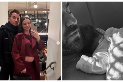 nicole brydon bloom sotia actorului justin theroux a nascut prima imagine cu bebelusul lor a venit 69e49ae021bff