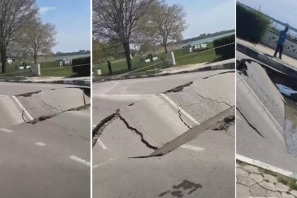 o portiune a podului din centrul orasului techirghiol s a prabusit primarul soceanu este construit in urma cu 70 90 de ani 69eb4aeea08e8