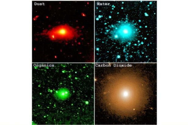 o ultima suflare de la cometa interstelara 3i atlas pe masura ce iese din sistemul solar 69e48db87dc26
