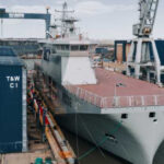 primul portavion pentru drone din europa a fost lansat la apa la galati 69d5720c93b15