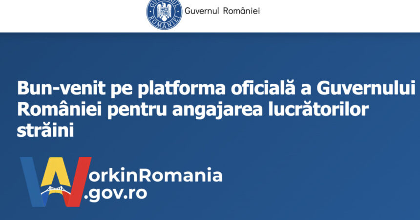 schimbari privind muncitorii straini guvernul simplifica si organizeaza sistemul prin lansarea platformei workinromania gov ro 69d64859518fc