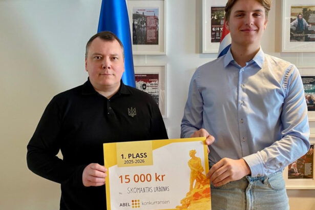 un adolescent de 17 ani din norvegia a donat ucrainei tot premiul sau castigat la un concurs de matematica 69ced34f94b2d