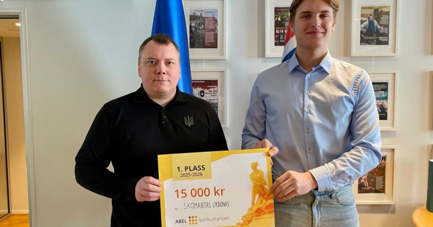 un adolescent de 17 ani din norvegia a donat ucrainei tot premiul sau castigat la un concurs de matematica 69ced34f94b2d