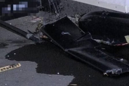 un obiect asemanator unei drone s a prabusit pe acoperisul unei cladiri din centrul chisinaului 69f07fa2f21a9