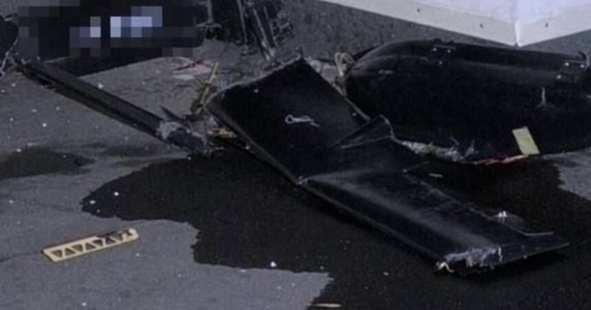 un obiect asemanator unei drone s a prabusit pe acoperisul unei cladiri din centrul chisinaului 69f07fa2f21a9