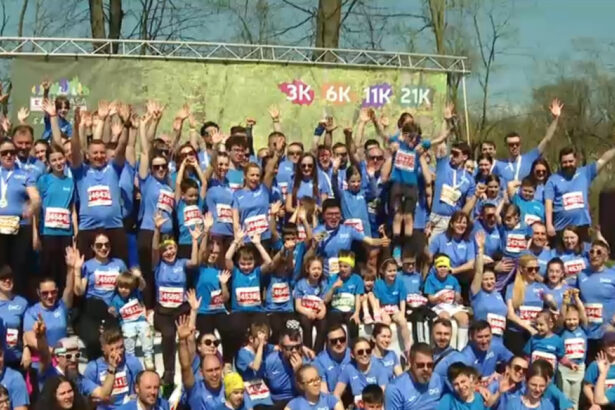 video 190 de angajati ai grupului digi au participat la competitia de alergare baneasa forest run 69d2a1ab78d44