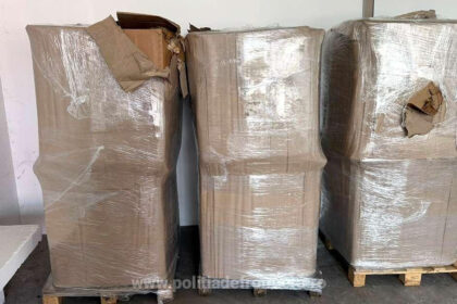 video captura uriasa la giurgiu peste o tona de tutun ilegal a fost descoperita intr o duba 69e35b60dc49d