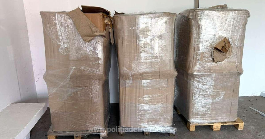 video captura uriasa la giurgiu peste o tona de tutun ilegal a fost descoperita intr o duba 69e35b60dc49d