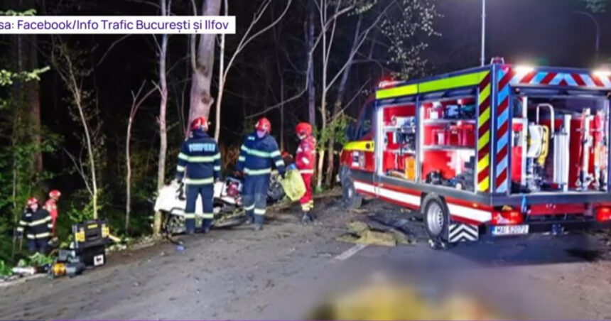 video doi tineri de 20 de ani au murit dupa ce masina in care se aflau s a lovit de un copac si s a rasturnat in localitatea ciolpani 69dc9a42544ce