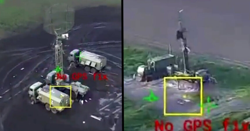 video momentul in care o drona ucraineana loveste o statie radar kasta 2e in regiunea belgorod 69ef89a8b6714