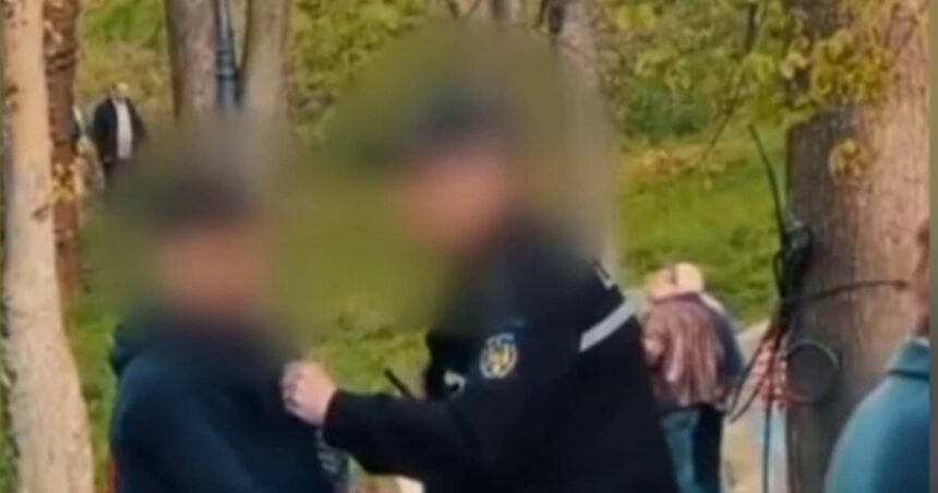 video motivul pentru care un politist local din craiova a bruscat un copil in parc agentul este cercetat disciplinar 69de66982fbde