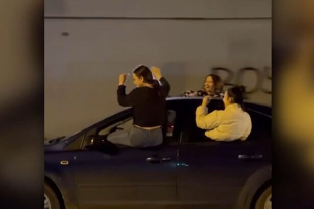 video o soferita de 19 ani a ramas fara permis dupa ce a facut spectacol pe o strada din cluj cum a fost filmata alaturi de prietenele ei 69cf63ef1373e