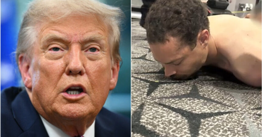 video primele imagini cu atacatorul de la dineul corespondentilor trump povesteste ce s a intamplat in sala 69eda46031517