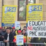 video protest al profesorilor in fata ministerului educatie nu ne obligati sa intram din nou in greva 69f1e33dd9ef8