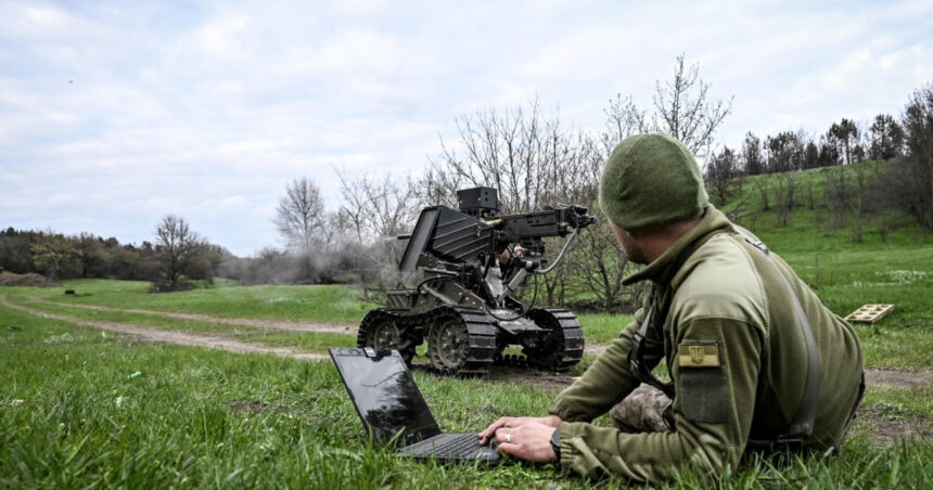 viitorul razboiului ucraina trimite roboti pe front in locul soldatilor pozitia a fost capturata fara sa se traga niciun foc 69e5c9772f0b1