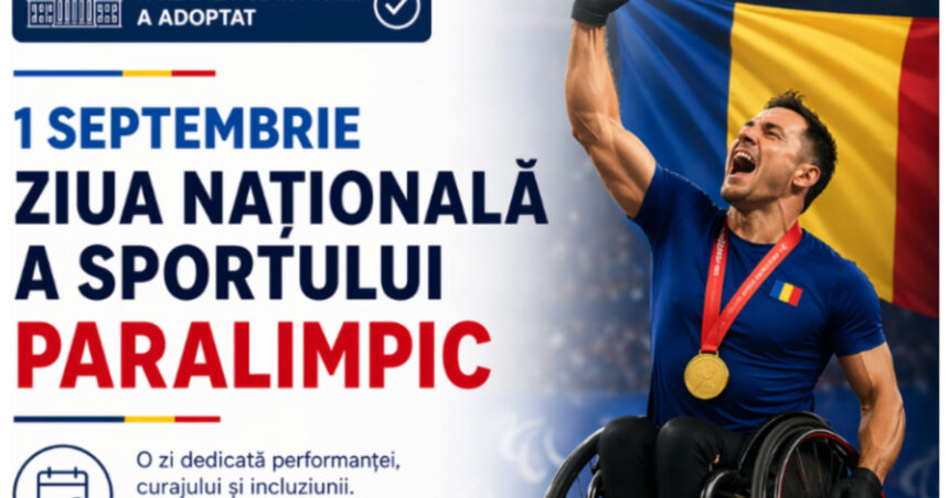 1 septembrie devine ziua nationala a sportului paralimpic legea a fost promulgata de nicusor dan 6a071e1b6e1f7