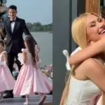 andreea balan moment emotionant alaturi de fiicele sale la nunta cu victor cornea cum au aparut ella si clara 6a00a97e3dcad