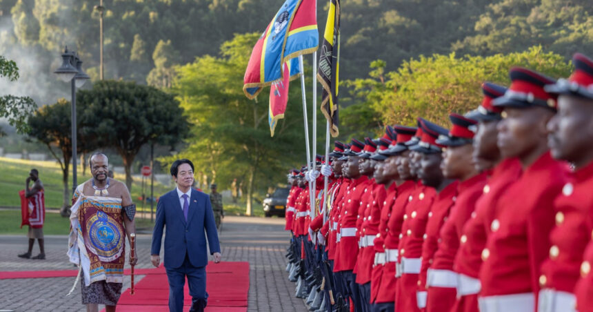 china il numeste sobolan pe presedintele taiwanez lai ching te care si a inceput vizita in eswatini reactia taiwanului 69f705913ed41