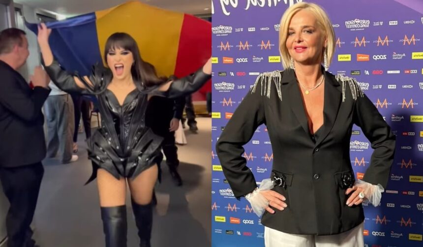 cum a fost filmata alexandra capitanescu inainte de a urca pe scena in finala eurovision 2026 iuliana marciuc e prezenta la viena 6a0d5d43ee370