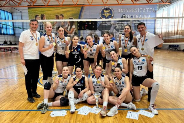 fetele de la universitatea ovidius din constanta sunt din nou campioane universitare la volei 6a0334b56e49c