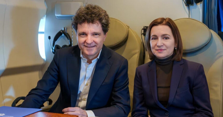nicusor dan si maia sandu in drum spre armenia la reuniunea cpe de la erevan mesaj din avion 69f733d6c0b05