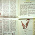o fisa informativa din anii 80 in caricatura e prezentat un tobosar care tremura de frig iar toba e o canistra de benzina goala 69fc4be9dd1b2