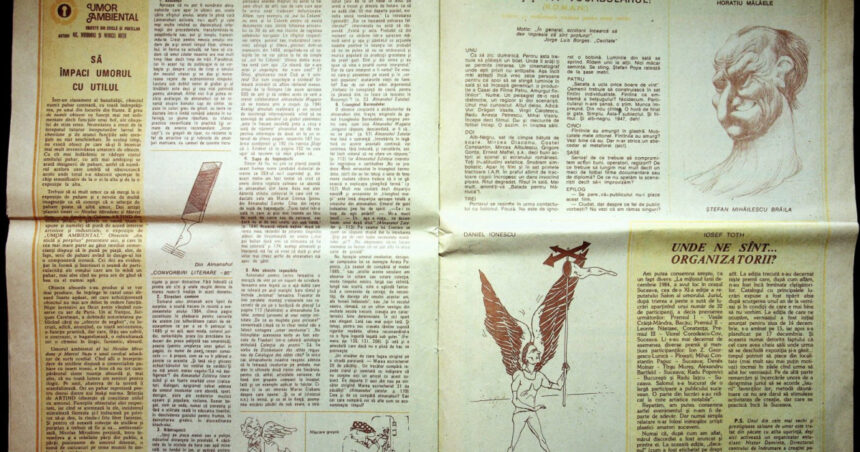 o fisa informativa din anii 80 in caricatura e prezentat un tobosar care tremura de frig iar toba e o canistra de benzina goala 69fc4be9dd1b2
