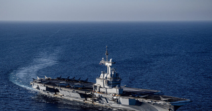 portavionul francez charles de gaulle este in marea arabiei si se apropie de stramtoarea ormuz care este misiunea lui 6a074f13a55d7