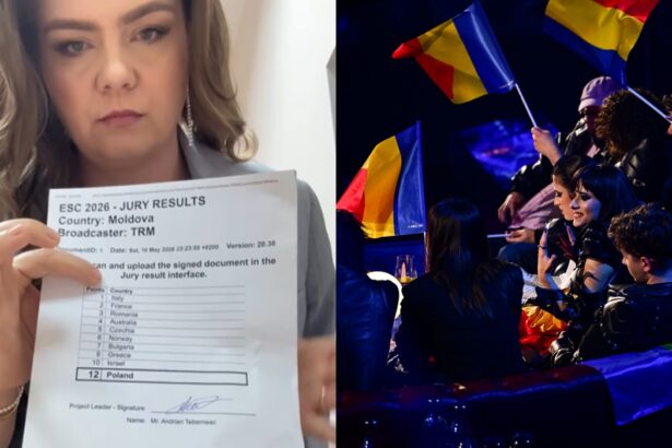 prezentatoarea care a anuntat punctele acordate de juriul din republica moldova la eurovision 2026 frapata cand a primit foaia cu rezultatele am sunat si am spus ca refuz sa prezint asta 6a098188ade33